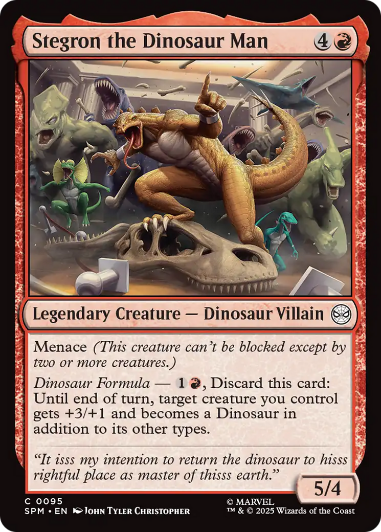 Stegron the Dinosaur Man [Marvel's Spider-Man] | Galaxy Games LLC
