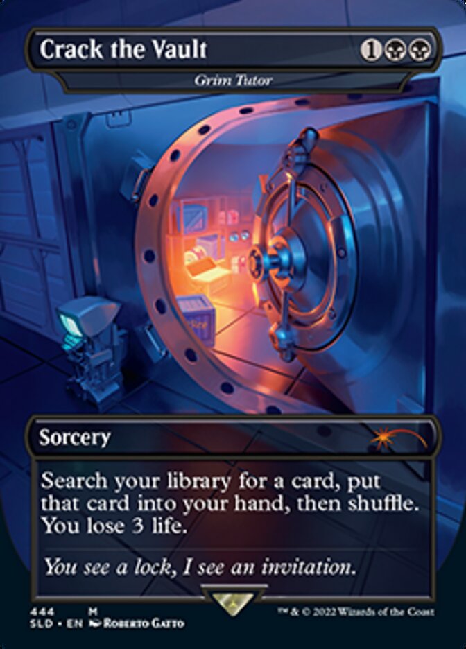 Grim Tutor - Crack the Vault [Secret Lair Drop Series] | Galaxy Games LLC