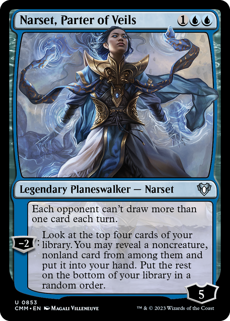 Narset, Parter of Veils [Commander Masters] | Galaxy Games LLC