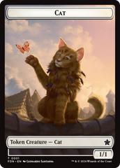 Cat (0001) // Cat (0002) Doubled-Sided Token [Foundations Tokens] | Galaxy Games LLC