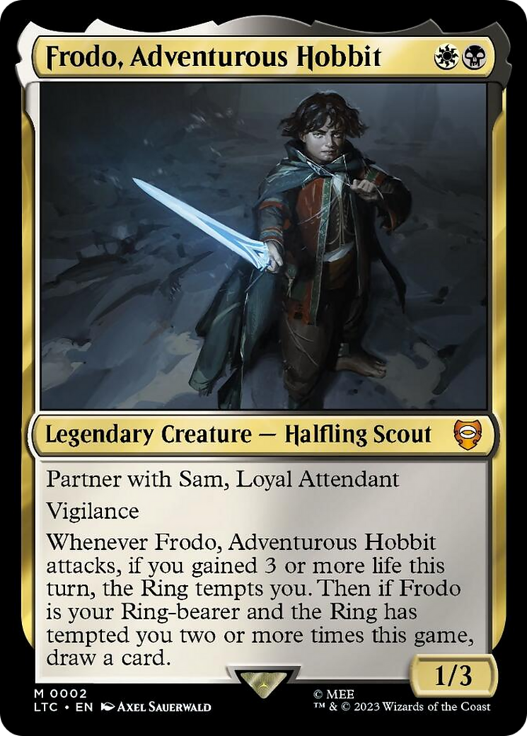 Frodo, Adventurous Hobbit [The Lord of the Rings: Tales of Middle-Earth Commander] | Galaxy Games LLC