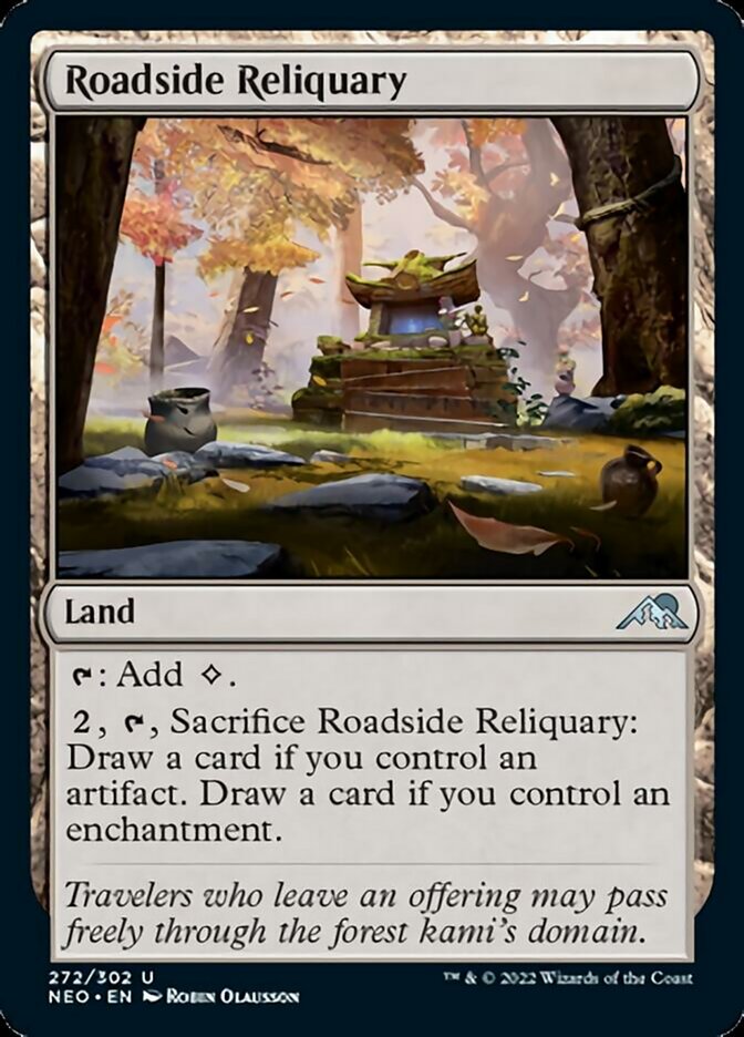 Roadside Reliquary [Kamigawa: Neon Dynasty] | Galaxy Games LLC