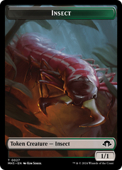 Eldrazi Spawn // Insect (0027) Double-Sided Token [Modern Horizons 3 Tokens] | Galaxy Games LLC