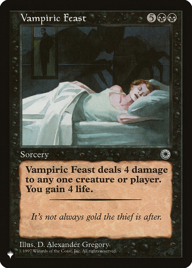 Vampiric Feast [The List] | Galaxy Games LLC