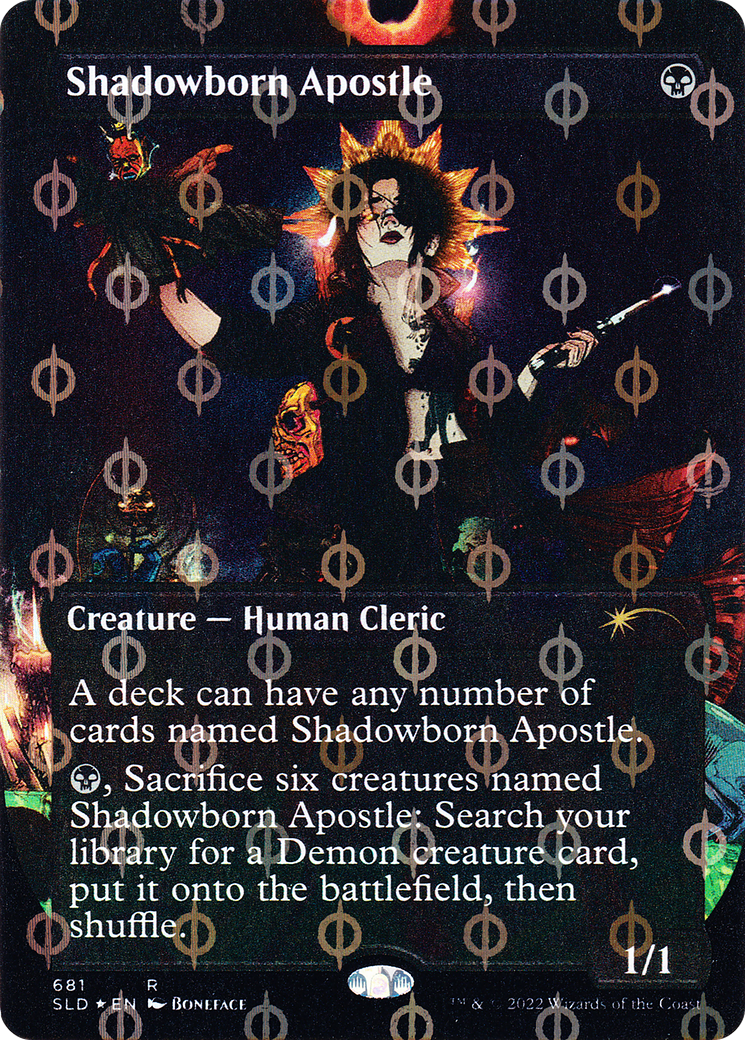 Shadowborn Apostle (681) (Step-and-Compleat Foil) [Secret Lair Drop Promos] | Galaxy Games LLC