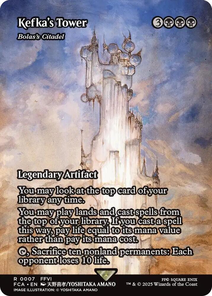 Kefka's Tower - Bolas's Citadel (Showcase) [FINAL FANTASY : Through the Ages] | Galaxy Games LLC