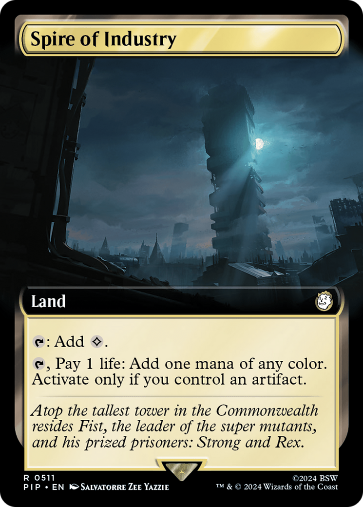 Spire of Industry (Extended Art) [Fallout] | Galaxy Games LLC