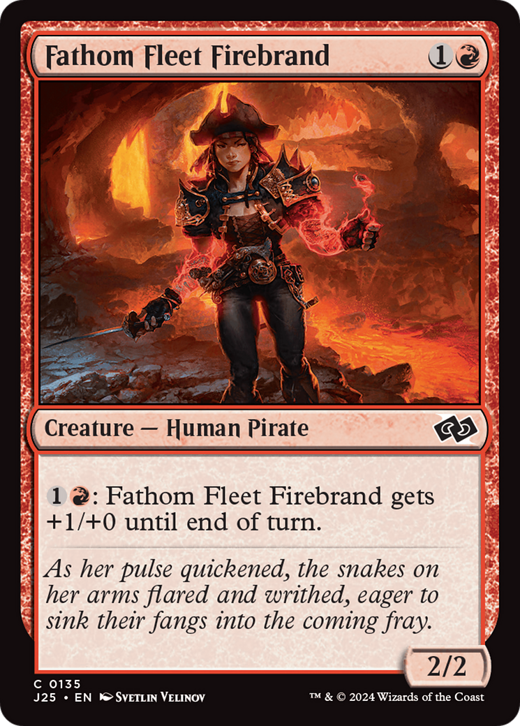 Fathom Fleet Firebrand [Foundations Jumpstart] | Galaxy Games LLC