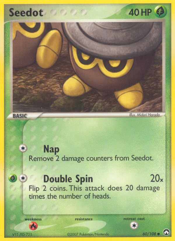 Seedot (60/108) [EX: Power Keepers] | Galaxy Games LLC