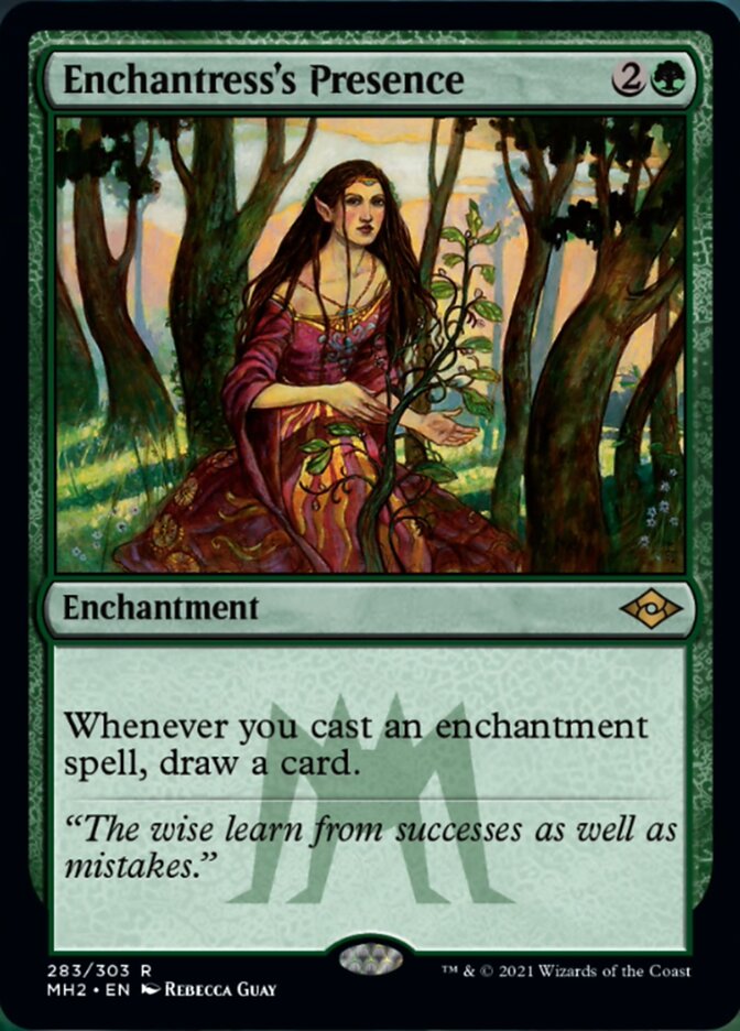 Enchantress's Presence (Foil Etched) [Modern Horizons 2] | Galaxy Games LLC