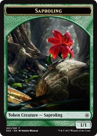 Saproling // Treasure (010) Double-Sided Token [Explorers of Ixalan Tokens] | Galaxy Games LLC