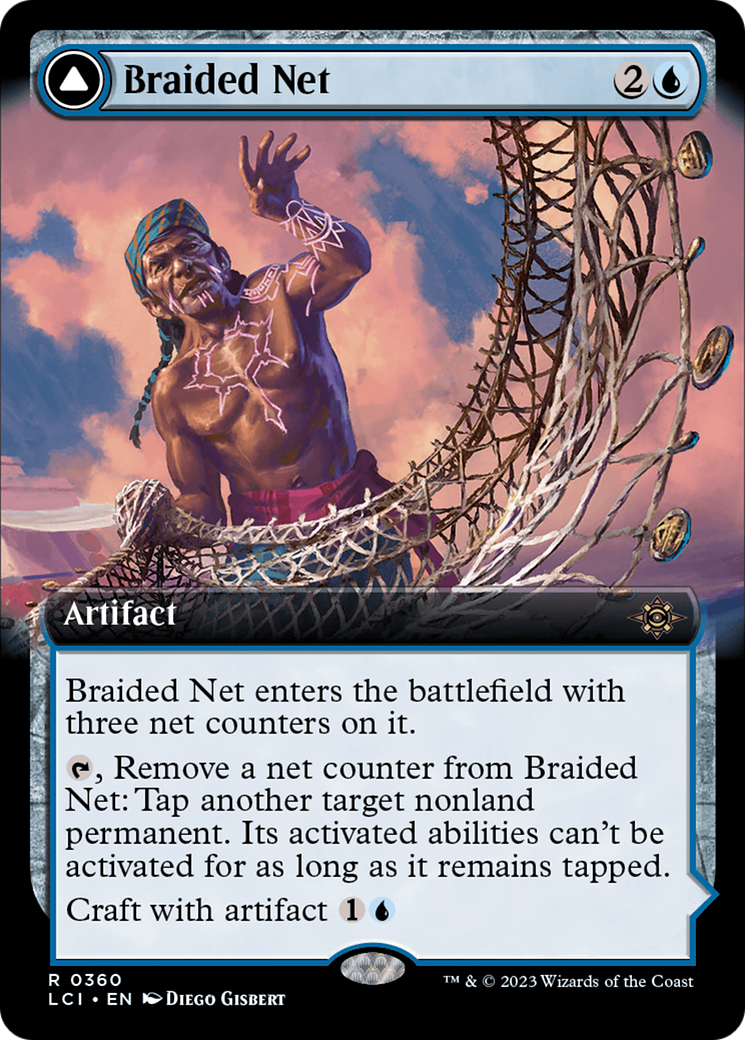 Braided Net // Braided Quipu (Extended Art) [The Lost Caverns of Ixalan] | Galaxy Games LLC