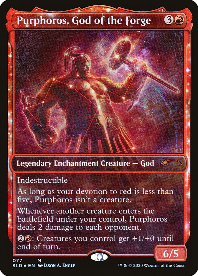 Purphoros, God of the Forge [Secret Lair Drop Series] | Galaxy Games LLC