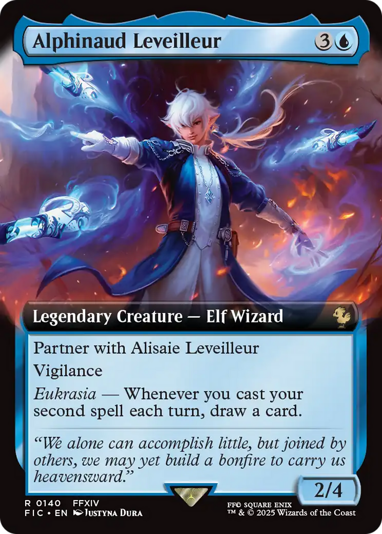 Alphinaud Leveilleur (Extended Art) [FINAL FANTASY Commander] | Galaxy Games LLC