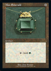 Mox Emerald (Retro) [30th Anniversary Edition] | Galaxy Games LLC