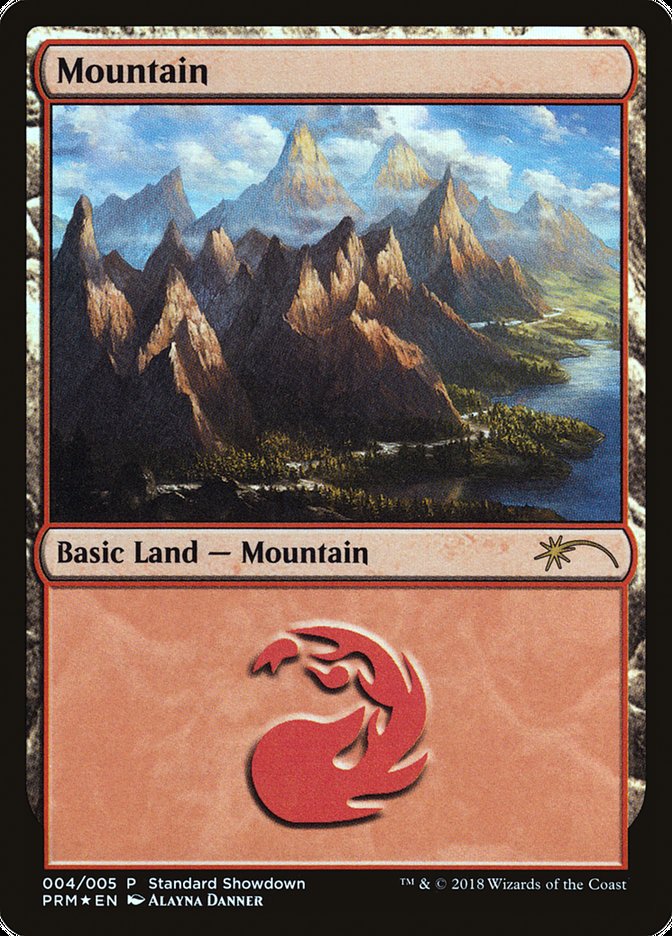 Mountain (Alayna Danner) [Standard Showdown Promos] | Galaxy Games LLC