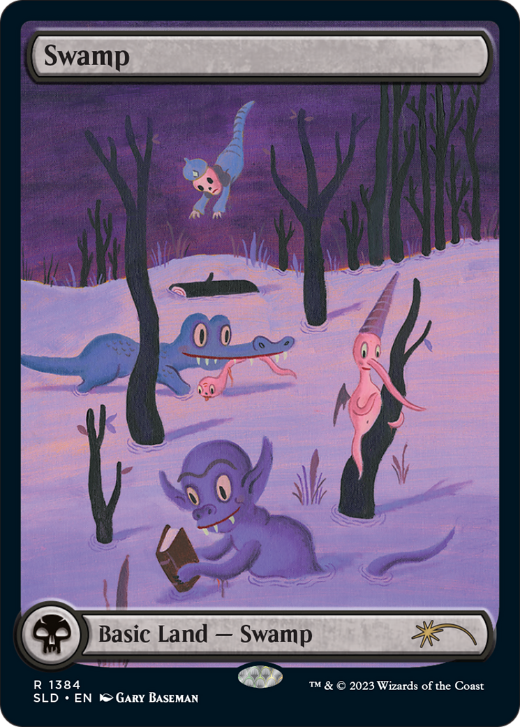 Swamp (1384) [Secret Lair Drop Series] | Galaxy Games LLC