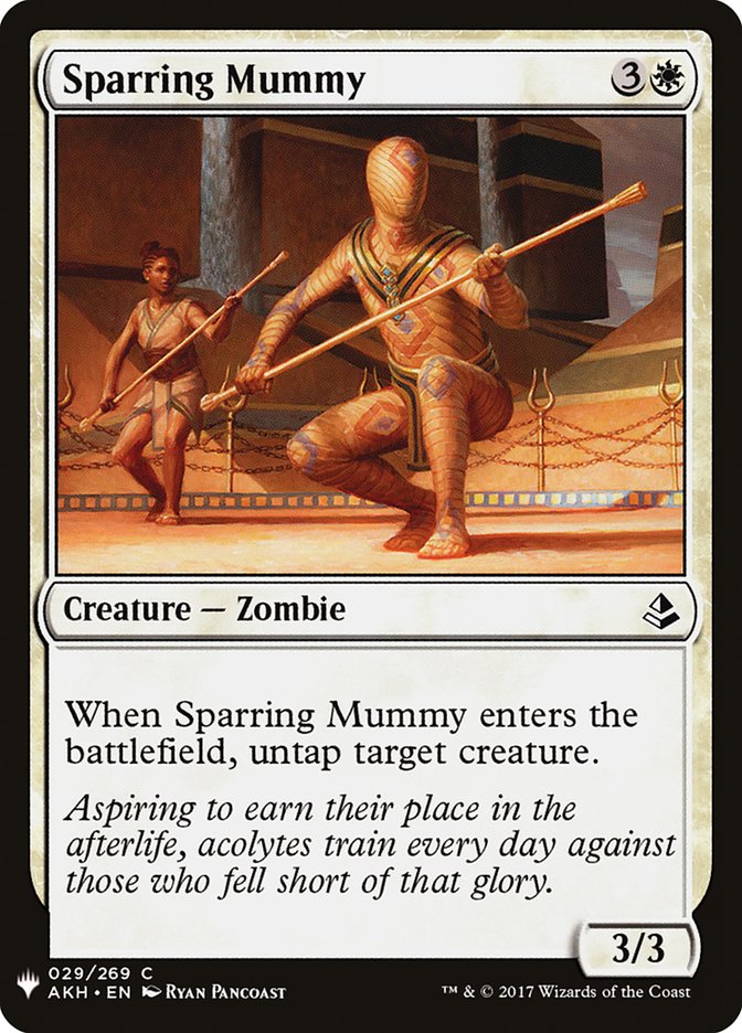 Sparring Mummy [Mystery Booster] | Galaxy Games LLC