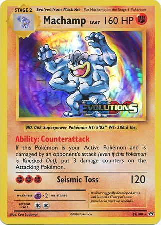 Machamp (59/108) (XY Evolutions Prerelease) [XY: Black Star Promos] | Galaxy Games LLC