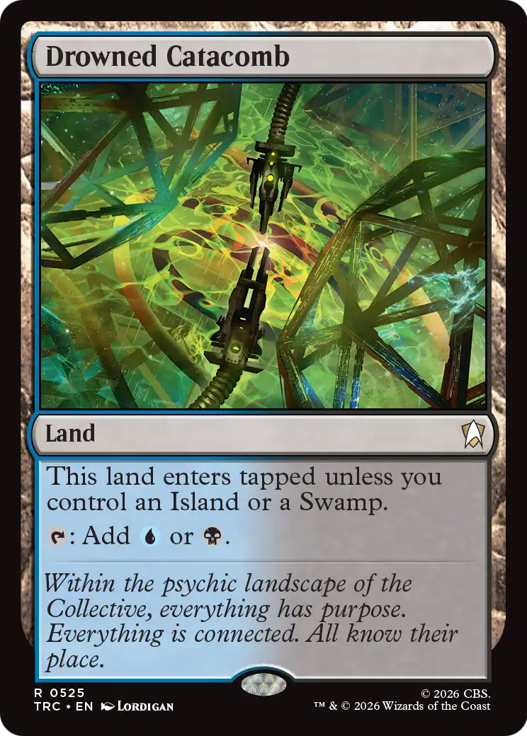 Drowned Catacomb (Surge Foil) [Star Trek Commander] | Galaxy Games LLC