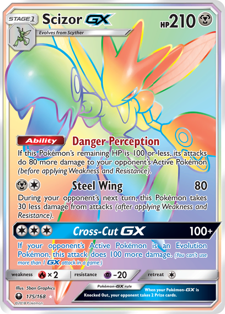 Scizor GX (175/168) [Sun & Moon: Celestial Storm] | Galaxy Games LLC