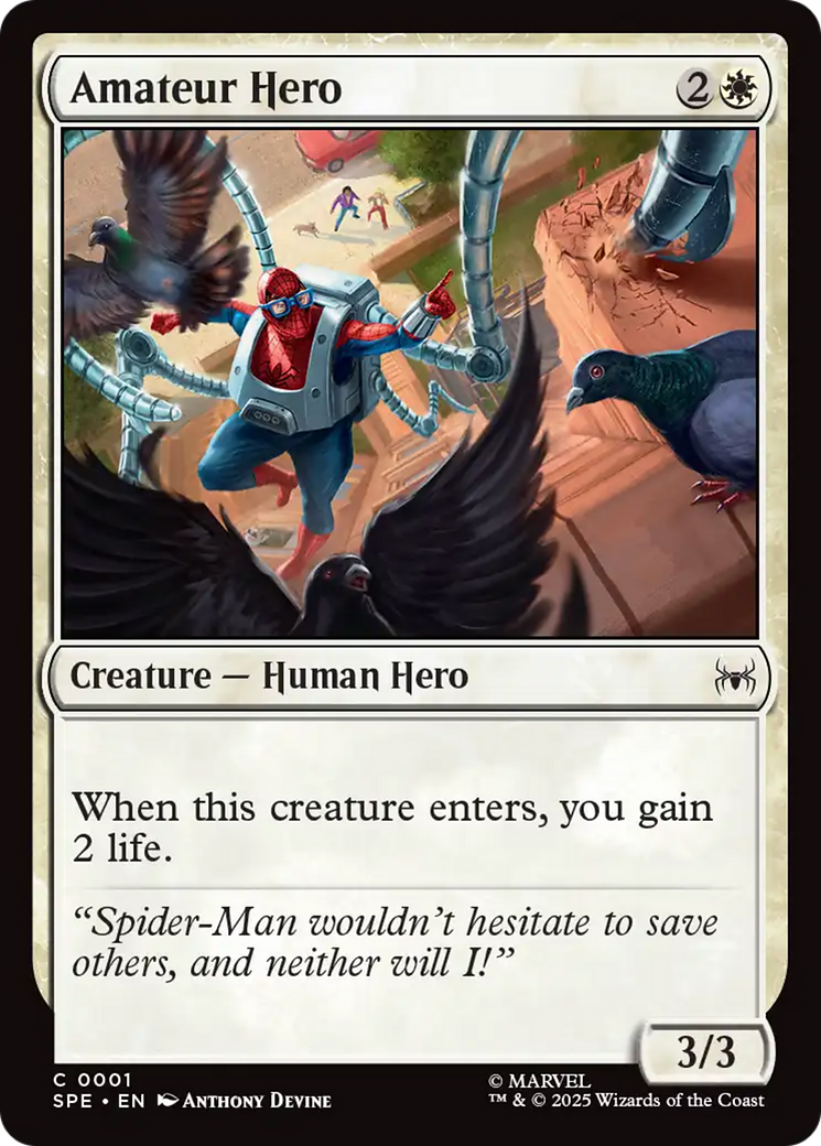 Amateur Hero [Marvel's Spider-Man: Eternal-Legal] | Galaxy Games LLC