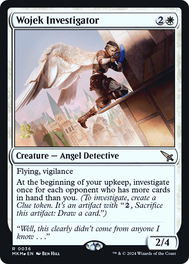 Wojek Investigator [Murders at Karlov Manor Prerelease Promos] | Galaxy Games LLC