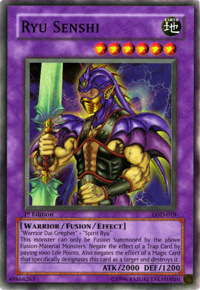 Ryu Senshi [LOD-019] Super Rare – Galaxy Games LLC