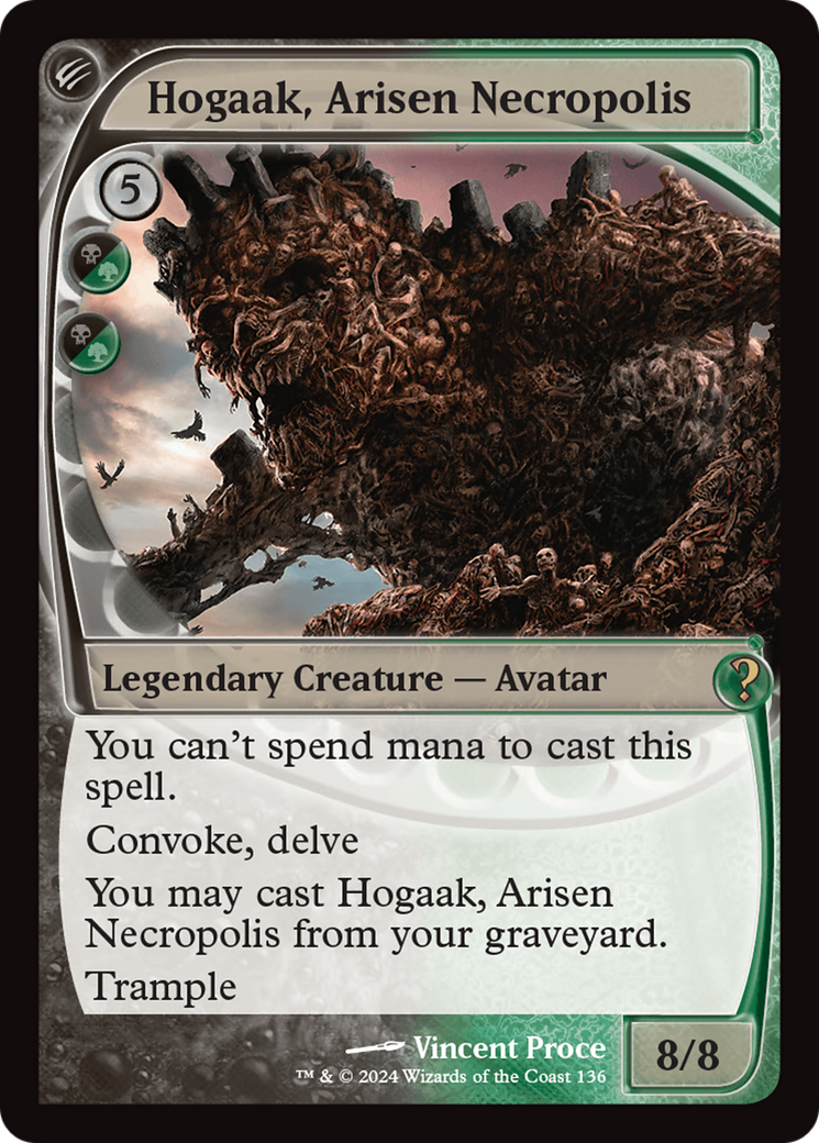 Hogaak, Arisen Necropolis (Future Sight) [Mystery Booster 2] | Galaxy Games LLC