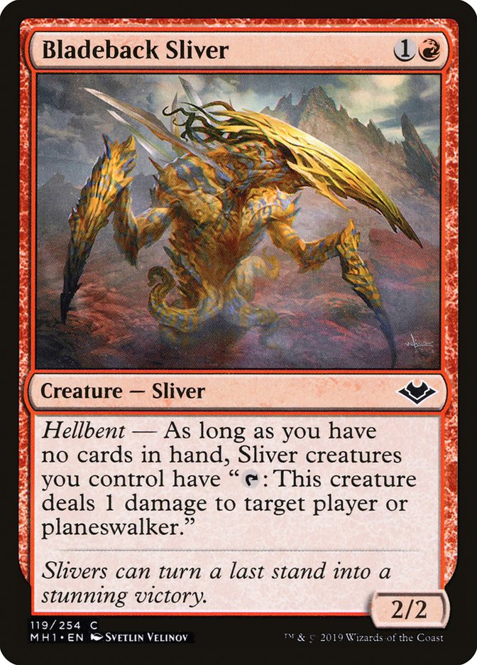 Bladeback Sliver [Modern Horizons] | Galaxy Games LLC