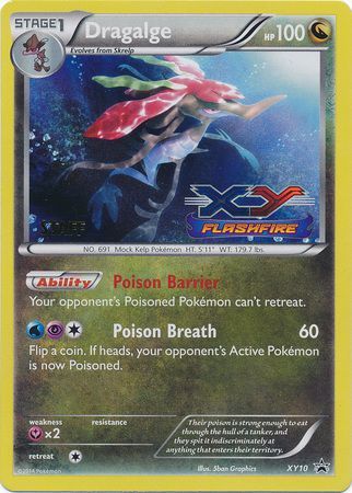 Dragalge (XY10) (Staff) [XY: Black Star Promos] | Galaxy Games LLC