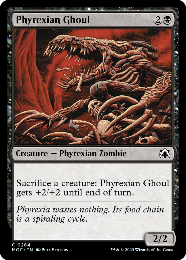 Phyrexian Ghoul [March of the Machine Commander] | Galaxy Games LLC