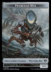 Eldrazi // Phyrexian Myr Double-Sided Token [Commander Masters Tokens] | Galaxy Games LLC
