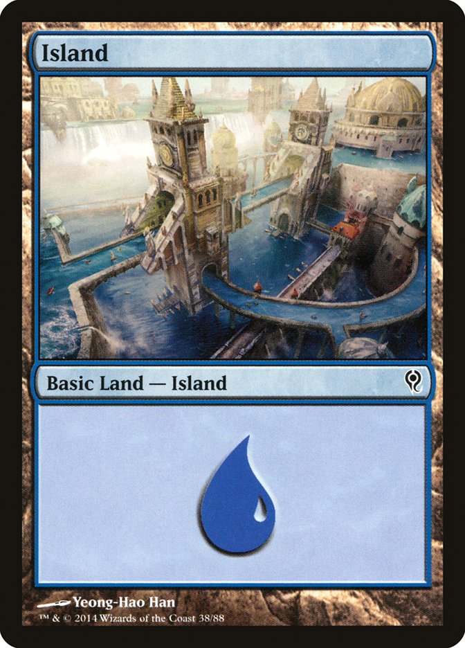 Island (38) [Duel Decks: Jace vs. Vraska] | Galaxy Games LLC