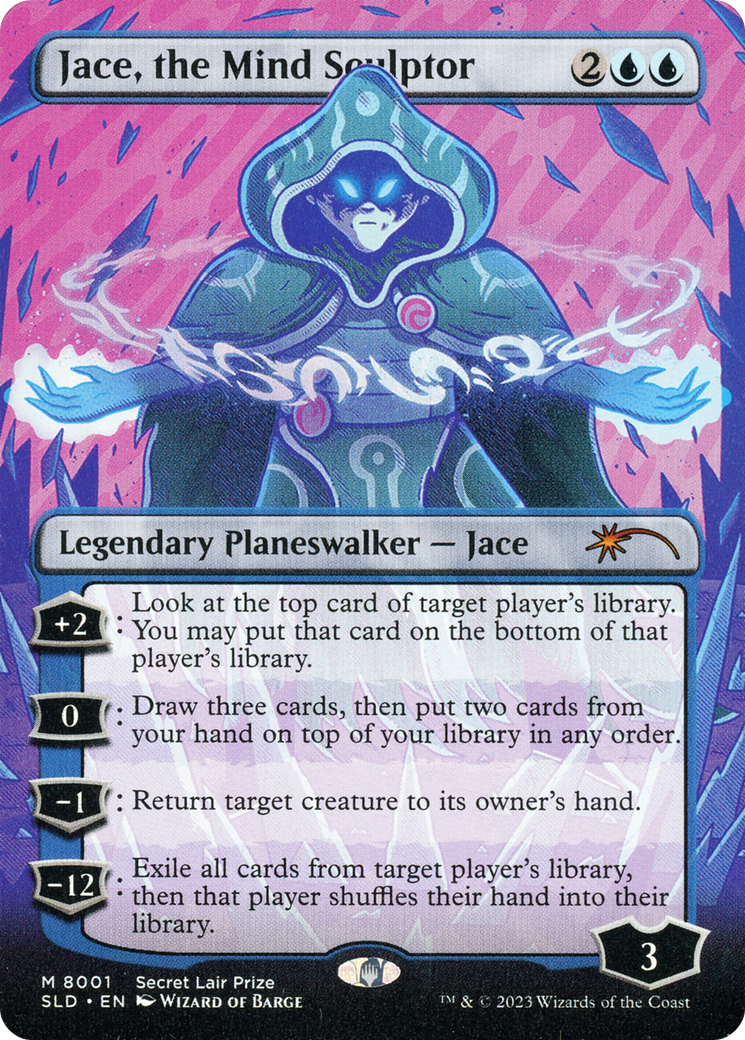 Jace, the Mind Sculptor (Borderless) [Secret Lair Drop Promos] | Galaxy Games LLC