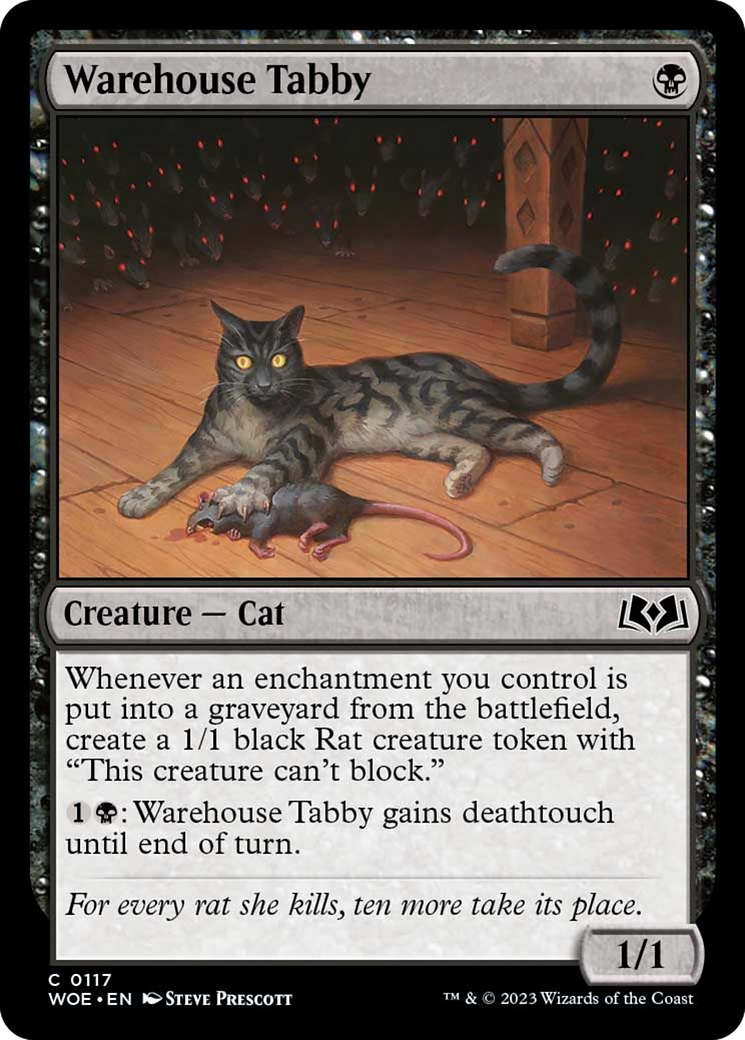 Warehouse Tabby [Wilds of Eldraine] | Galaxy Games LLC