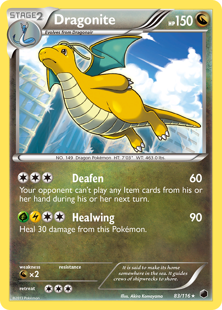Dragonite (83/116) [Black & White: Plasma Freeze] | Galaxy Games LLC