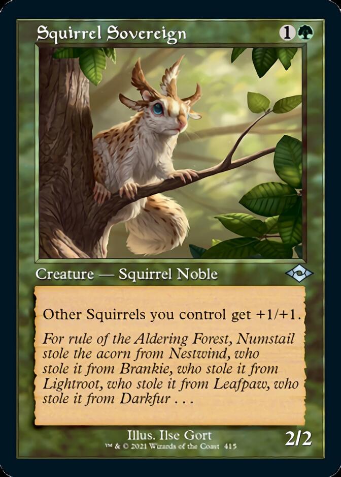 Squirrel Sovereign (Retro) [Modern Horizons 2] | Galaxy Games LLC