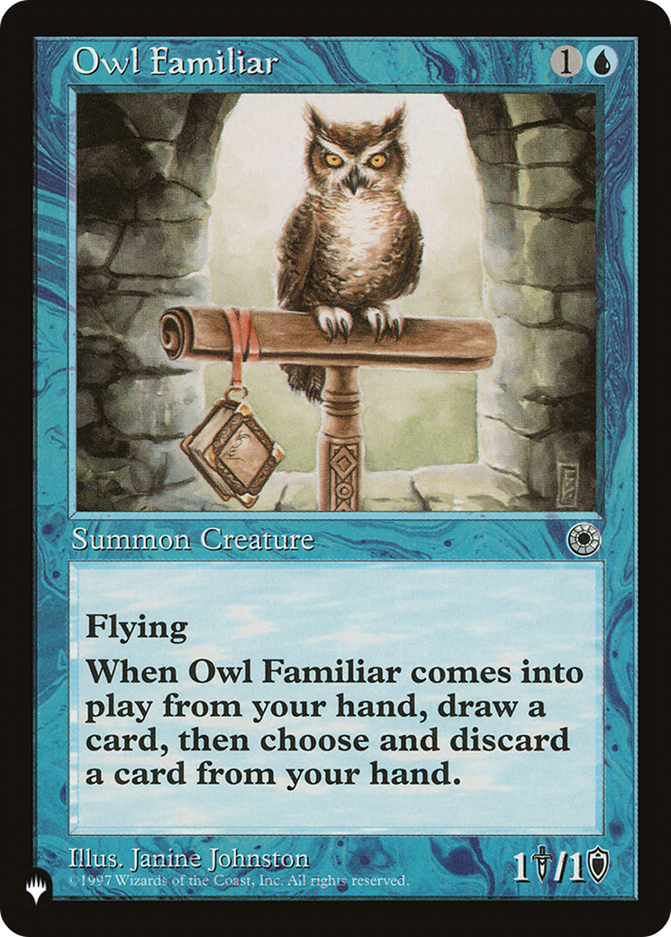 Owl Familiar [The List] | Galaxy Games LLC