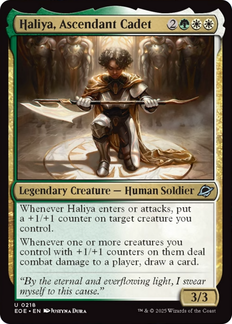 Haliya, Ascendant Cadet [Edge of Eternities] | Galaxy Games LLC