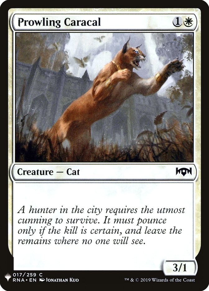 Prowling Caracal [Mystery Booster] | Galaxy Games LLC