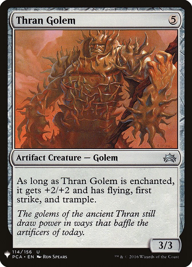 Thran Golem [Mystery Booster] | Galaxy Games LLC