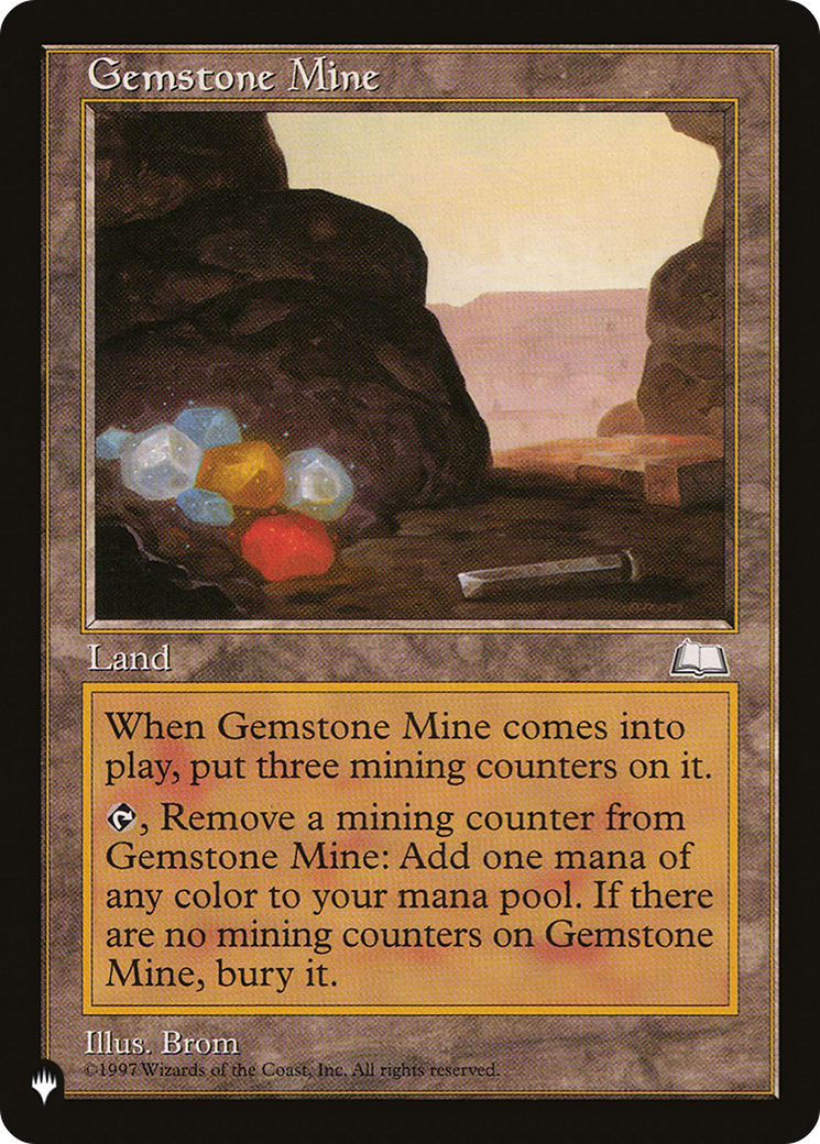 Gemstone Mine (WTH) [The List] | Galaxy Games LLC