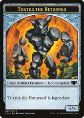 Daretti, Scrap Savant Emblem // Tuktuk the Returned Double-Sided Token [Commander 2014 Tokens] | Galaxy Games LLC