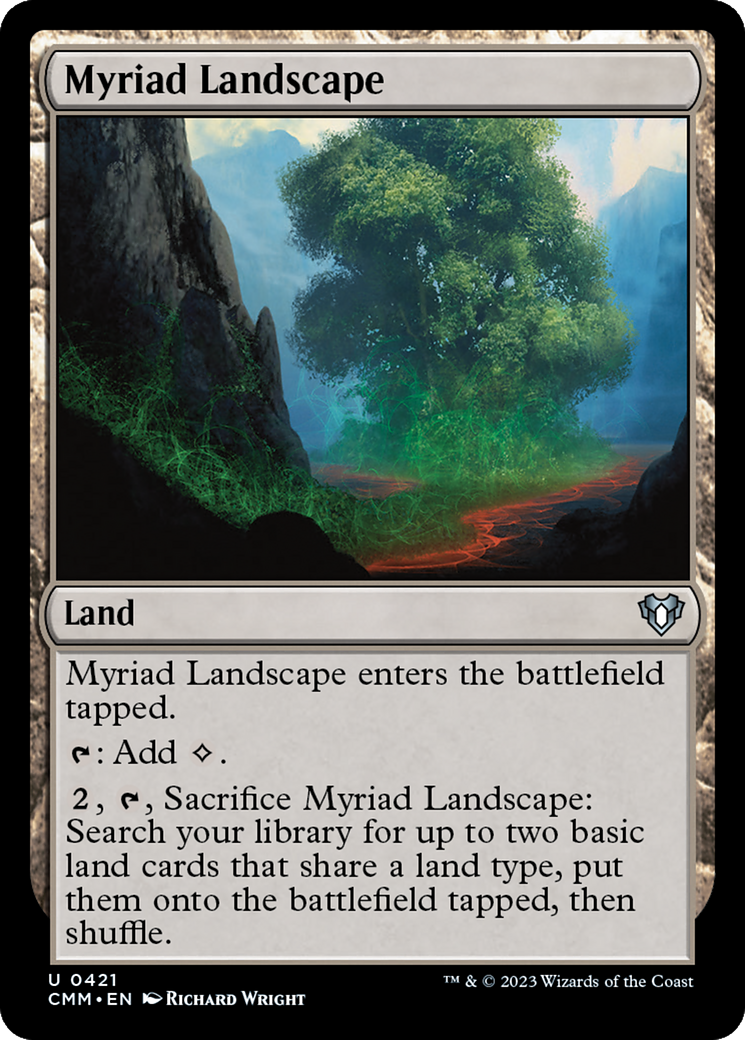 Myriad Landscape [Commander Masters] | Galaxy Games LLC