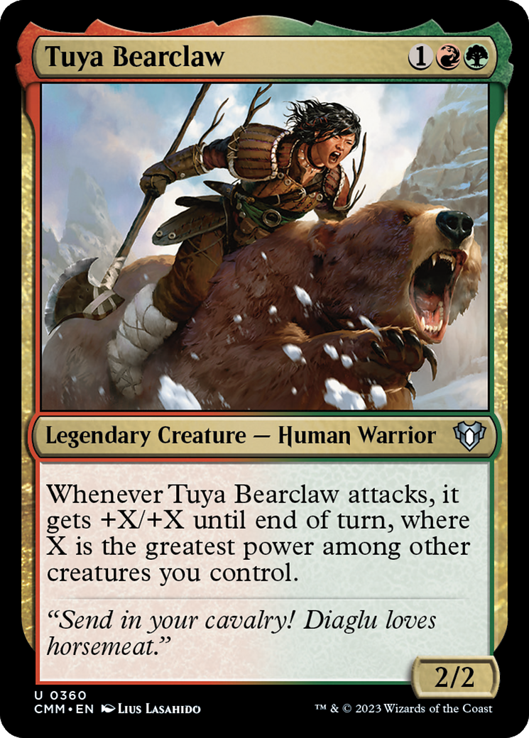 Tuya Bearclaw [Commander Masters] | Galaxy Games LLC