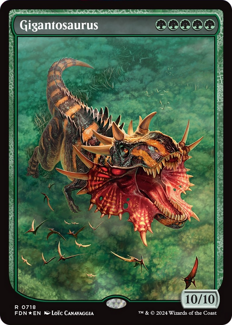 Gigantosaurus (Full Art) [Foundations] | Galaxy Games LLC