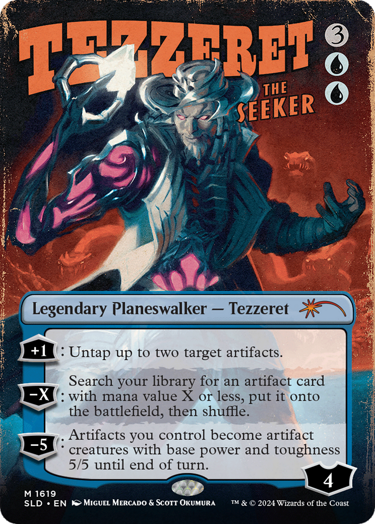 Tezzeret the Seeker (1619) [Secret Lair Drop Series] | Galaxy Games LLC