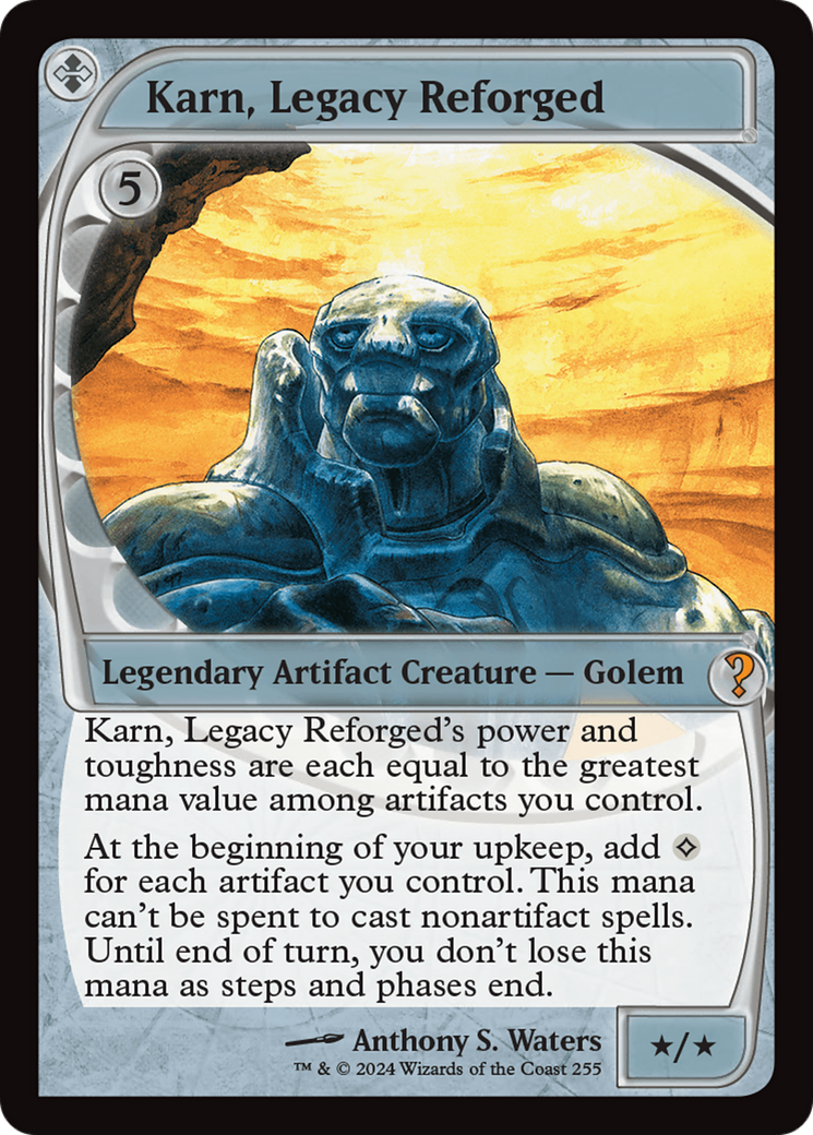 Karn, Legacy Reforged (Future Sight) [Mystery Booster 2] | Galaxy Games LLC