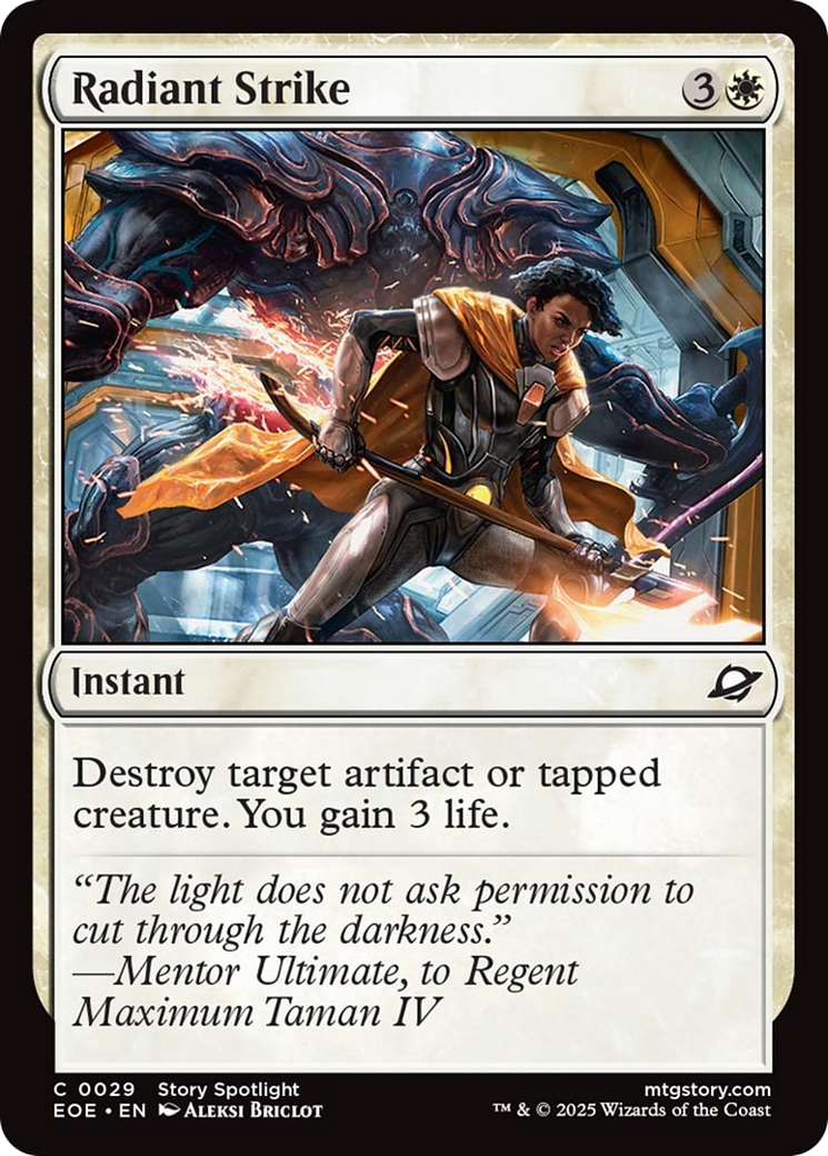 Radiant Strike [Edge of Eternities] | Galaxy Games LLC